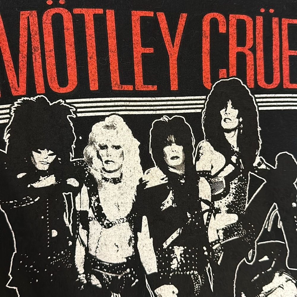 Mötley Crüe Graphic Women's Top - Black
